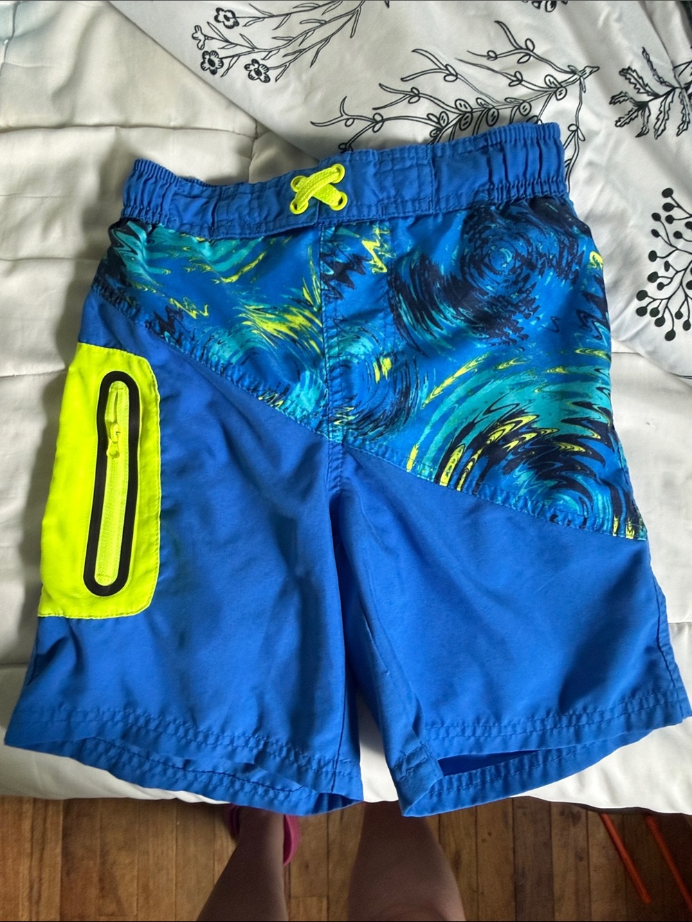 Wonder Nation size small swim trunks